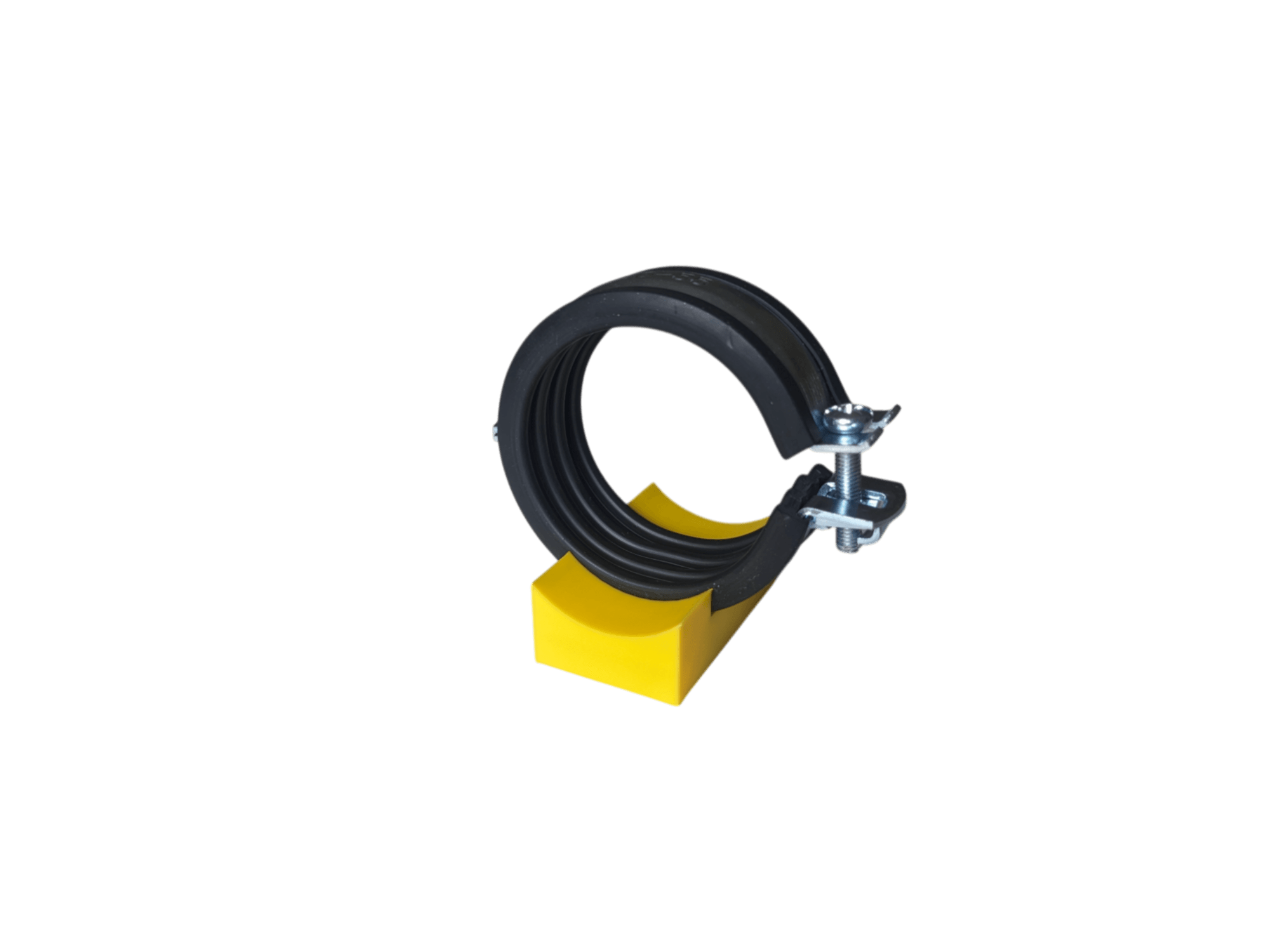 Rohrschelle mit 3D-Halterung